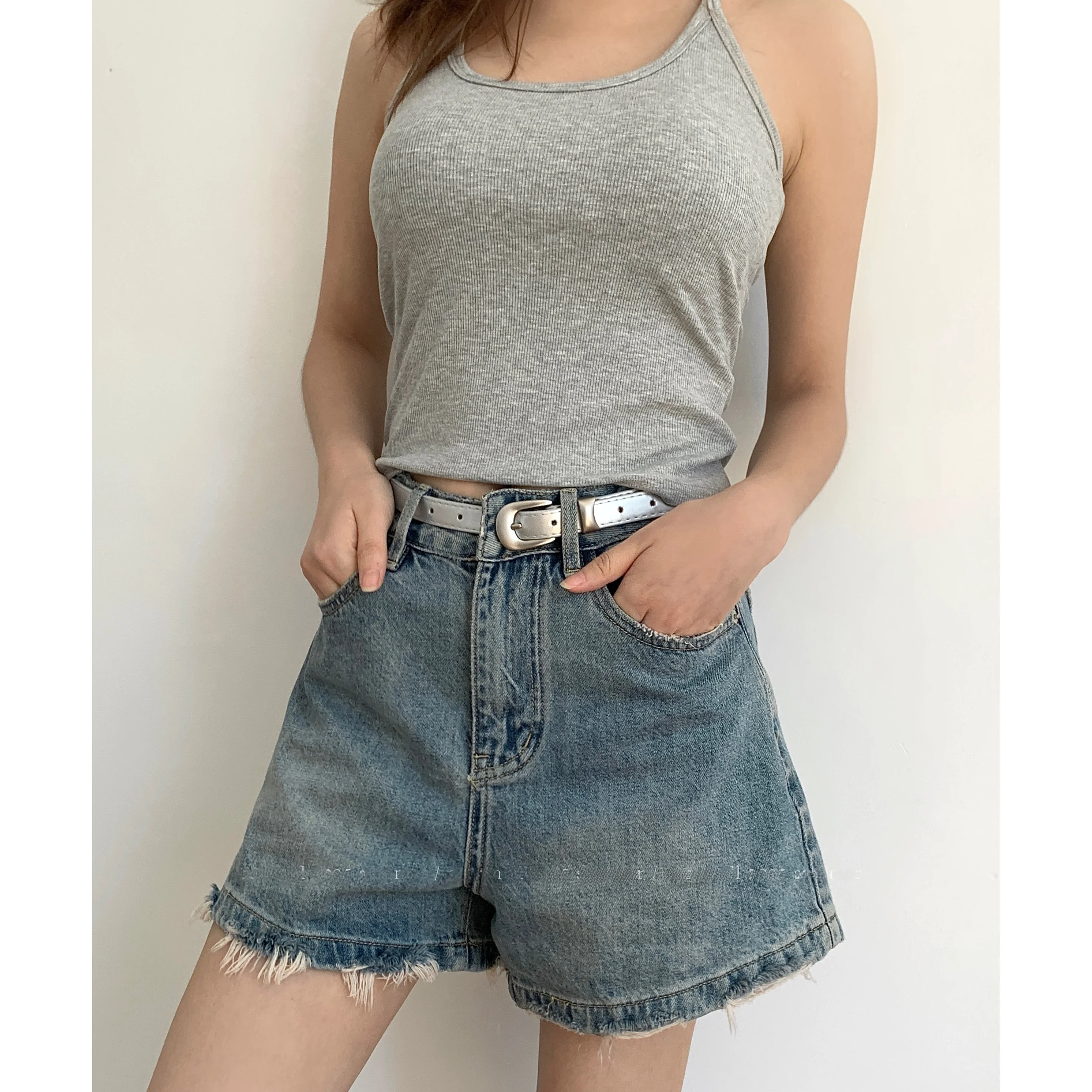 

Джинсы Sosomall Vintage Waed из мягкого денима, женские, свободные, с эффектом похудения, с рваным краем, широкие штанины, повседневные, с высокой талией, из хлопка