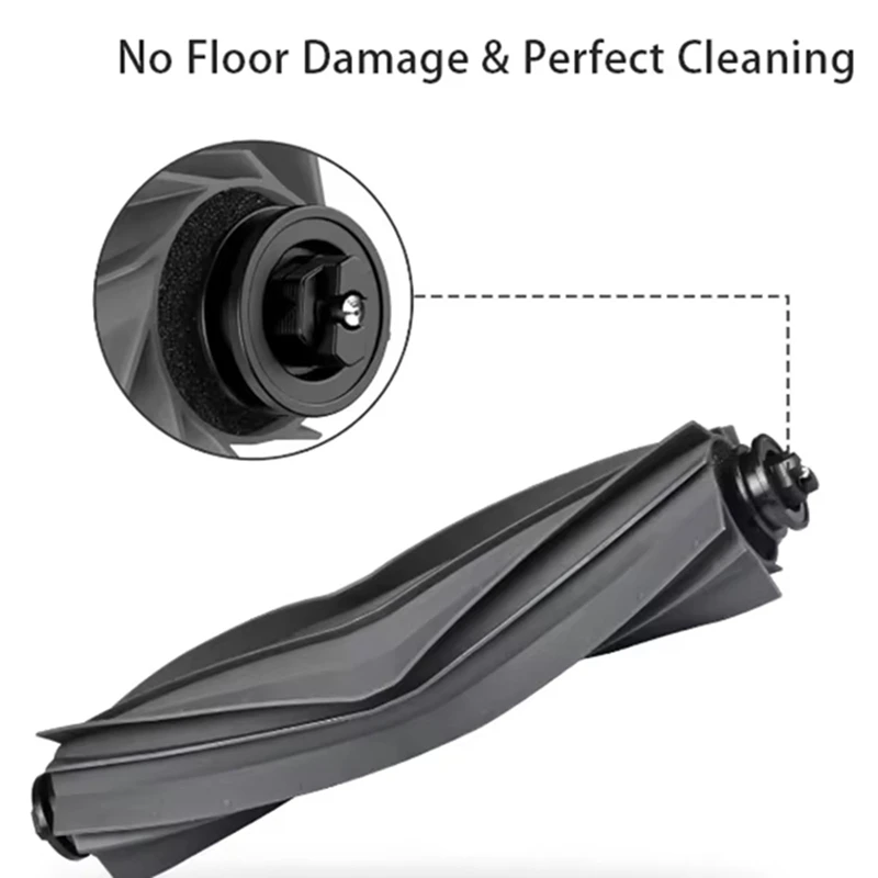 ABAE-para Dreame Mova E30 Ultra /Trouver E30 Ultra piezas de vacío rodillo Tricut principal Cepillo Lateral filtro Hepa paño de mopa bolsa de polvo