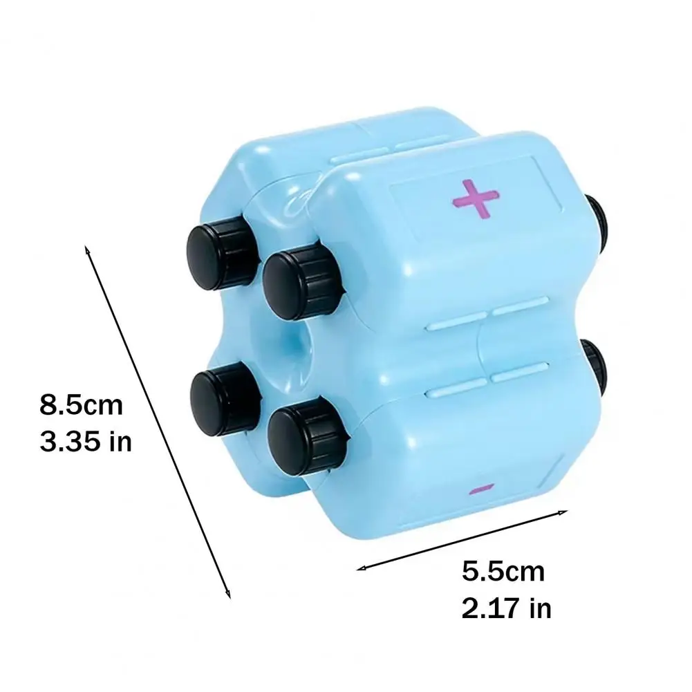 4 in 1 Math Roller Stamp Set Addition Subtraction Multiplication Division Practice Tool Randomized Digital Teaching Stamp for Ki view 6