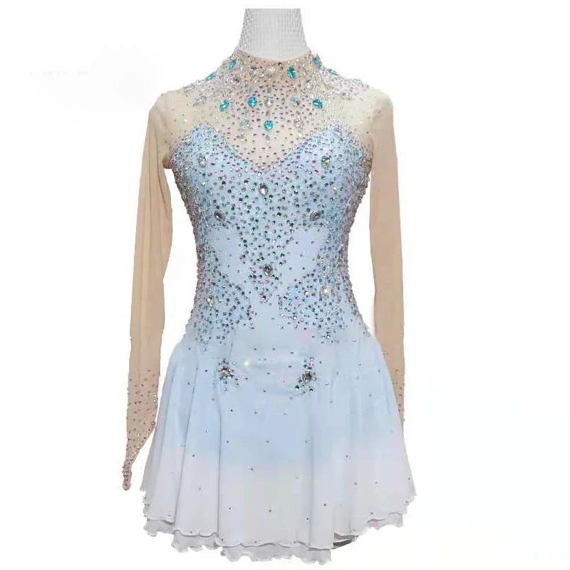 

Figure skating clothing performance clothing custom children adult girls competition skirt