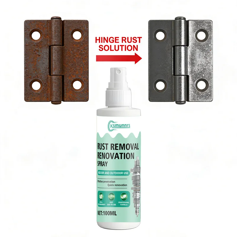 

Fasilawei Powerful Rust Remover Spray - Quick-Action Metal Wheel Brake Kitchen Auto Corrosion Cleaner