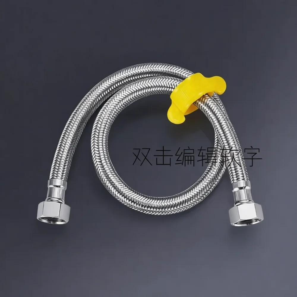 304 Stainless Steel Flexible Braided Hose Plumbing Pipe Connector For Toilet Water Heater Inlet Supply Kitchen Tube Line