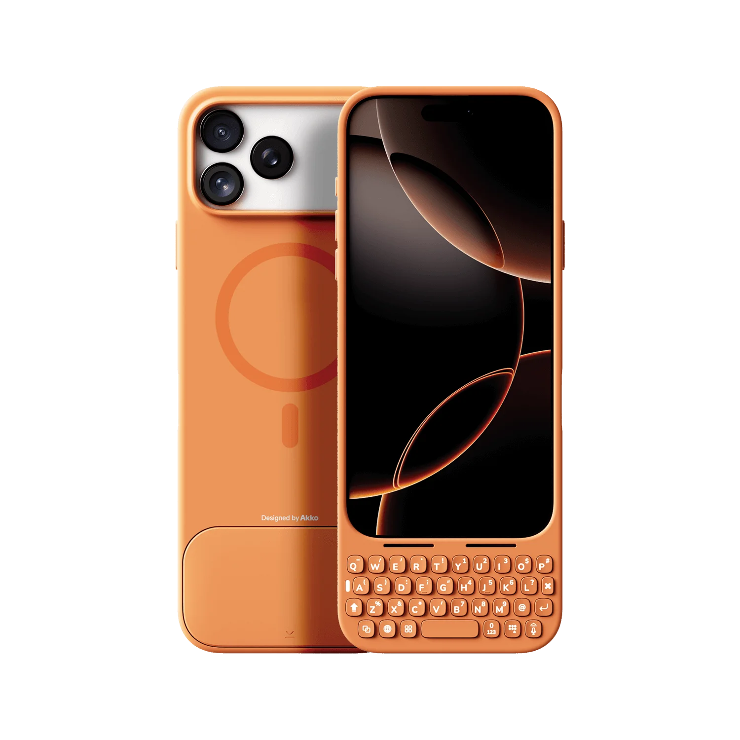 Akko MetaKey スマホケース キーボード付き PU TPU 磁気サポート付き