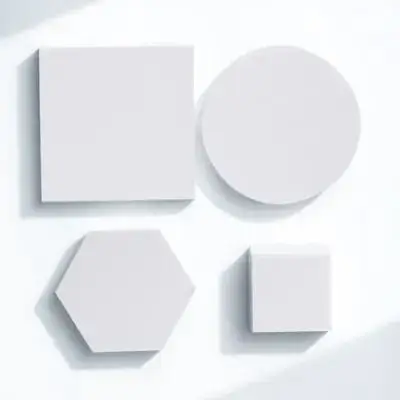 

Geometric Photo Props Shooting Jewelry Photography Mold Cube for Photoshoot White Black