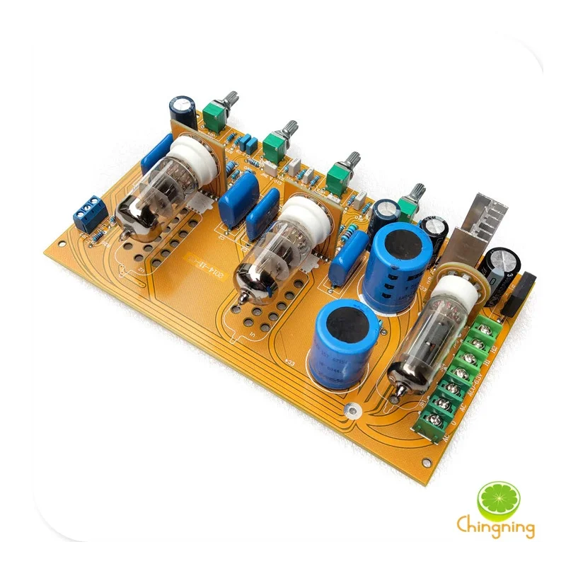 

6Z4+6N3 5670 Bile front electronic tube tuning board No bottom noise HIFI fever 10HZ-100KHZ Signal to noise ratio: 95DB