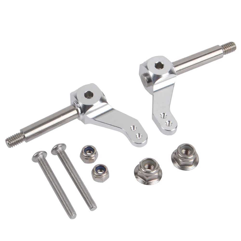 Aluminum Front Steering Knuckle Upright For Tamiya CW-01 LunchBox Midnight Pumpkin Hop Up Parts