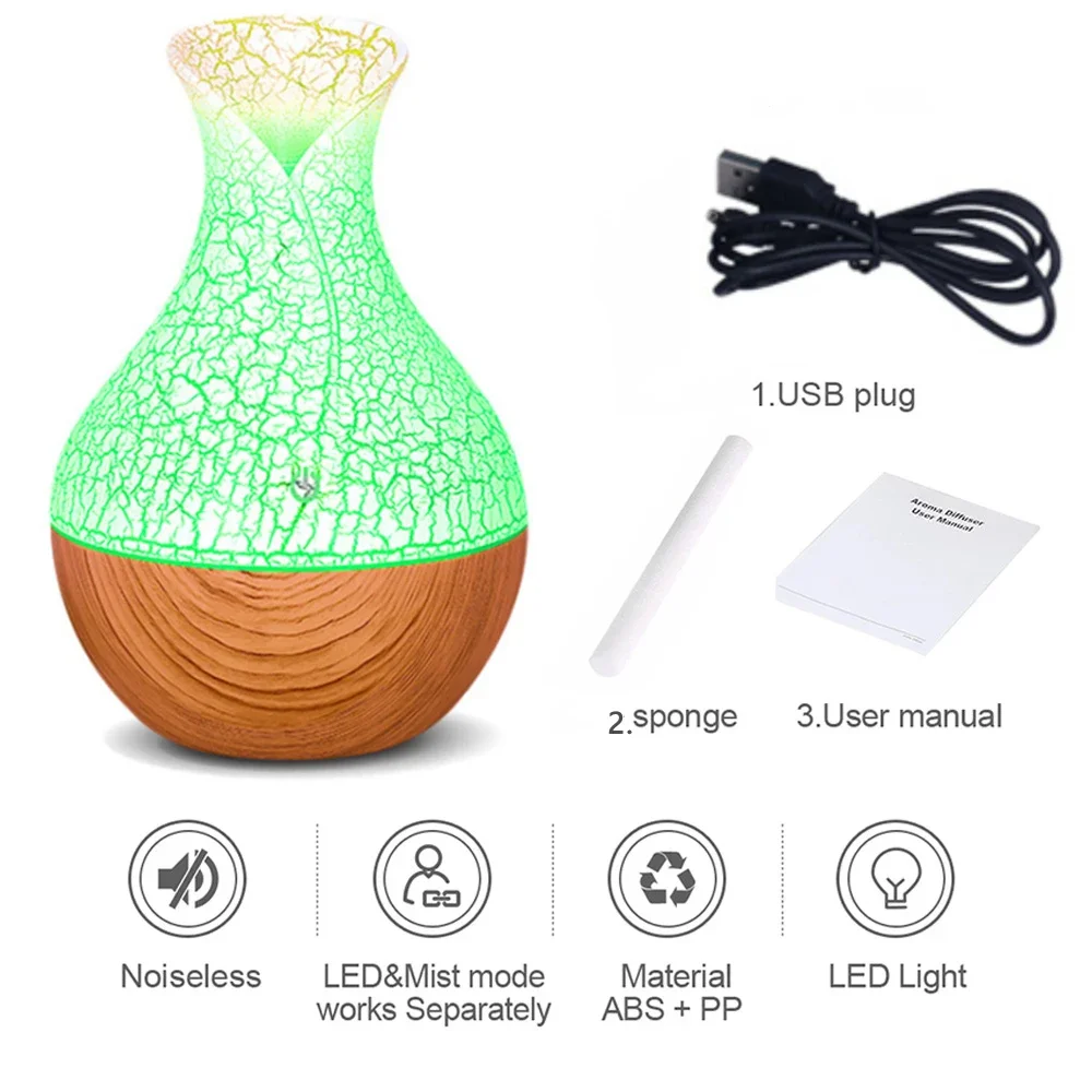 Humidifier Ultrasonic Aromatherapy Essential Oil Diffuser Cool Mist Sprayer Air Humificador Car Mist Maker Fogger USB Mini Car