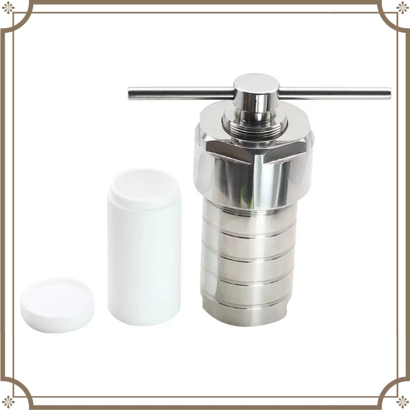 50ml Hydrothermal Synthesis Autoclave Reactor PTFE Chamber Liner Hydrothermal Kettle Lab Pressure Vessel