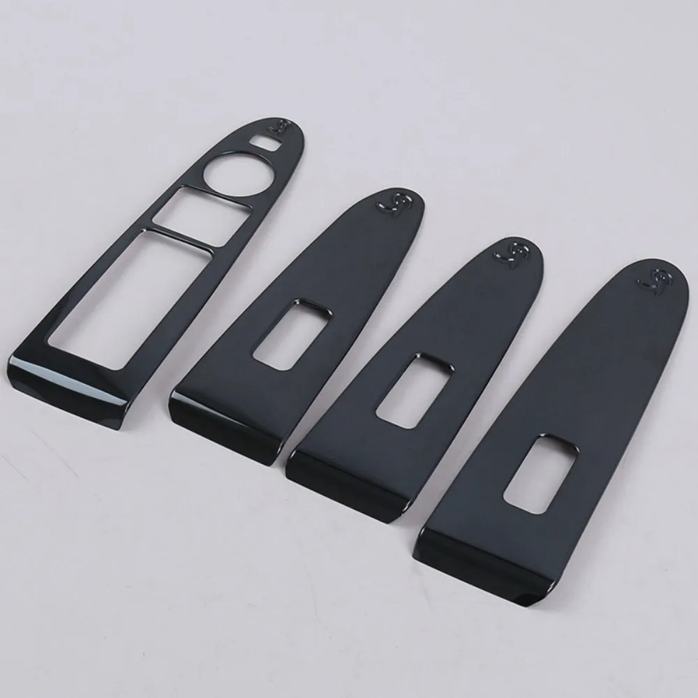 4 PCS Stainless Steel Car Inner Door Window Switch Panel Cover Trim Decoration Accessories For Kia Sportage R 2010-2014 2015