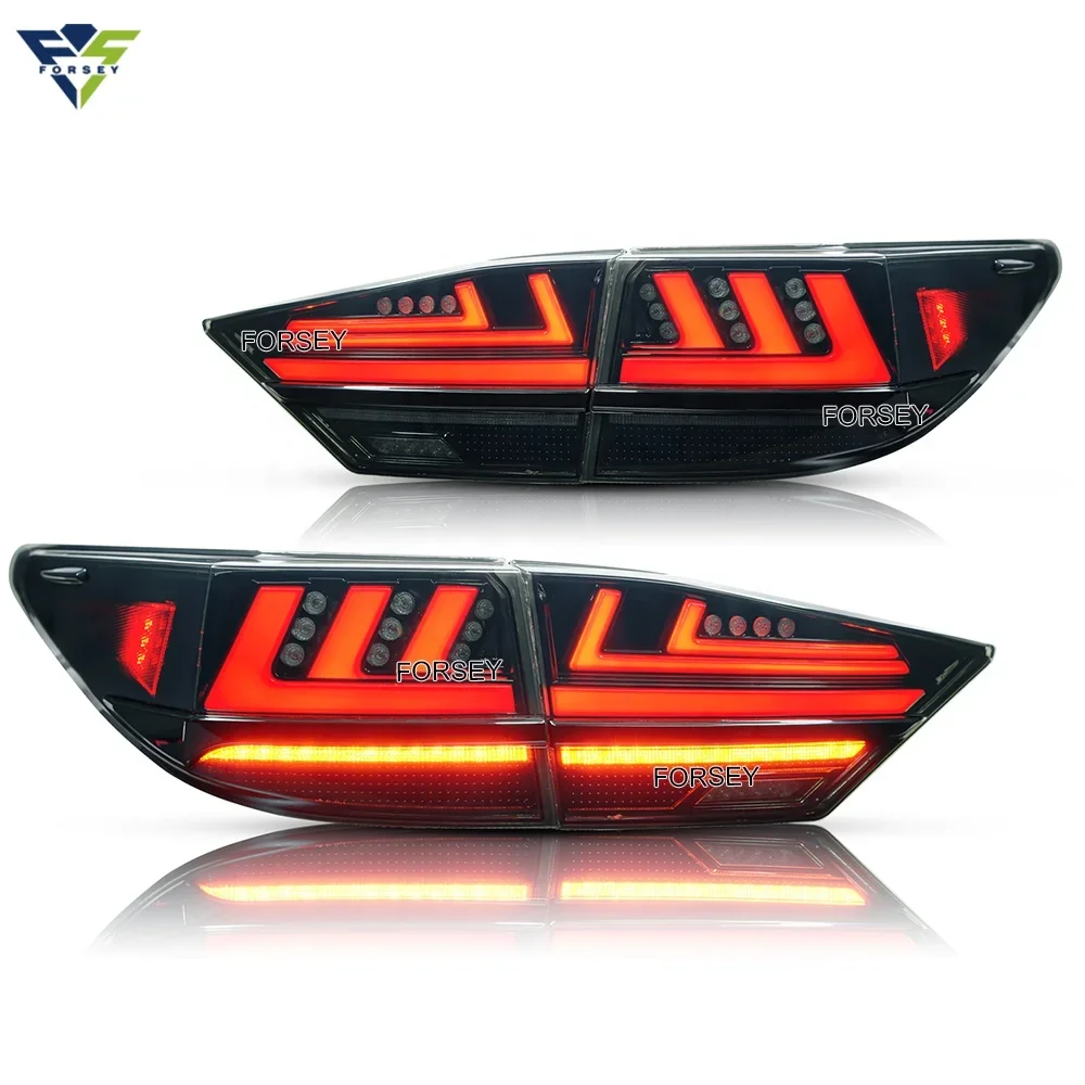 

LED Rear Lamp FOR 2013-2017 Lexus ES200 ES250 ES300H black & red tail light Brake Light