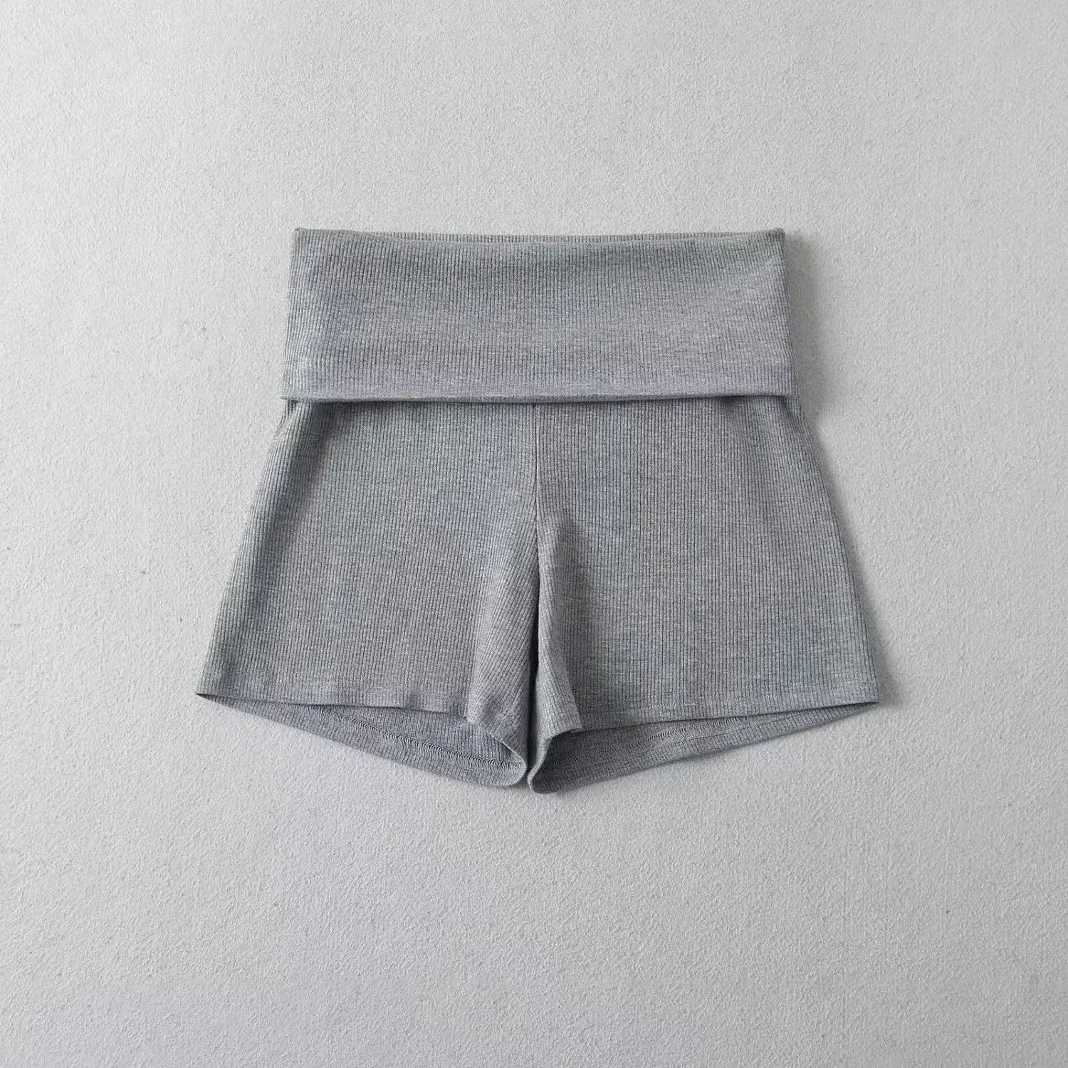 Autumn Winter Sexy Clothes Women Shorts Black Mini Shorts Knitted Baggy Short  Cute Low Rise Micro Shorts Tierred