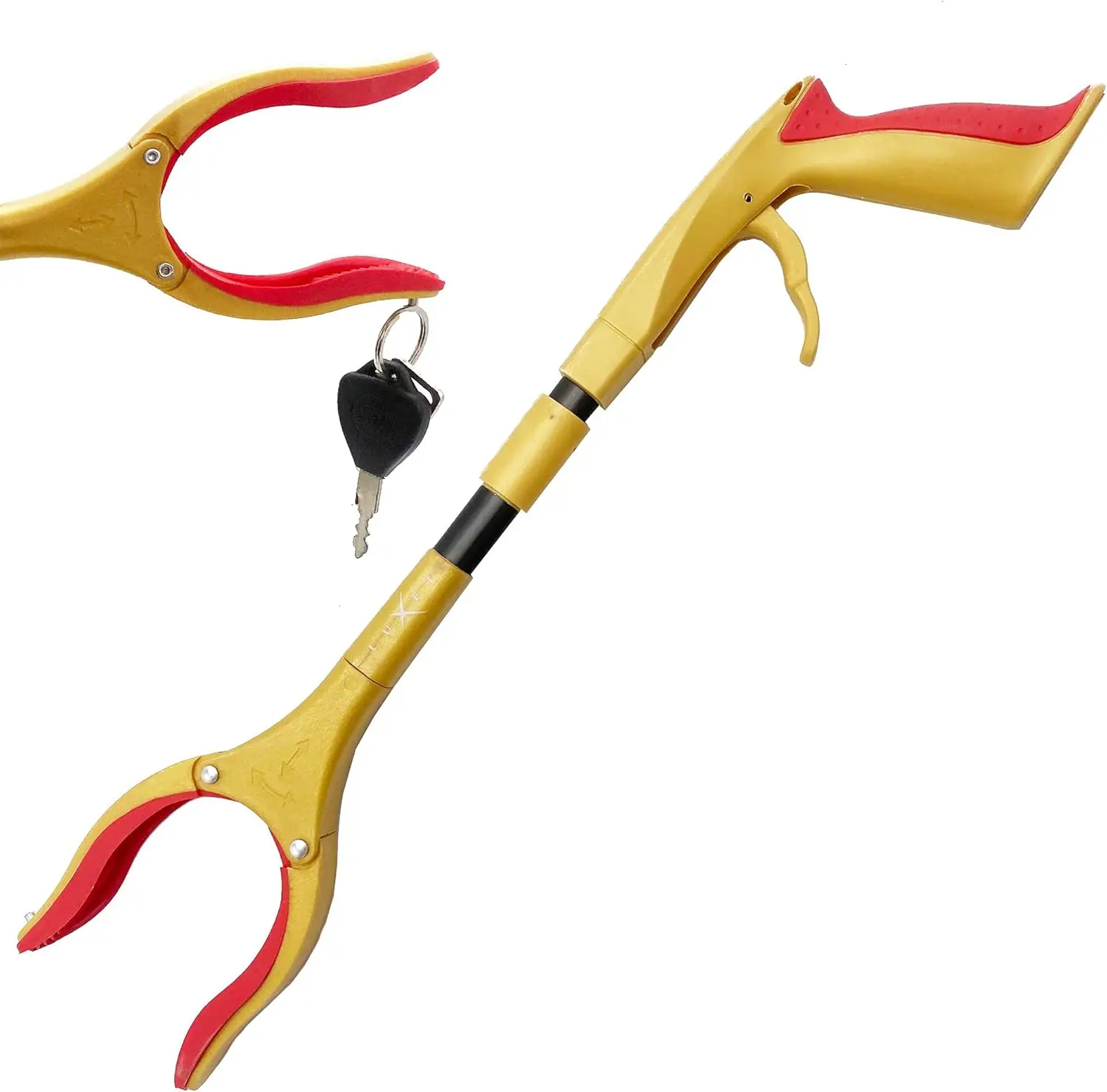 

19" Foldable Grabber Reacher Tool, Strong Magnetic Tip, Heavy Duty for Elderly & Wheelchair