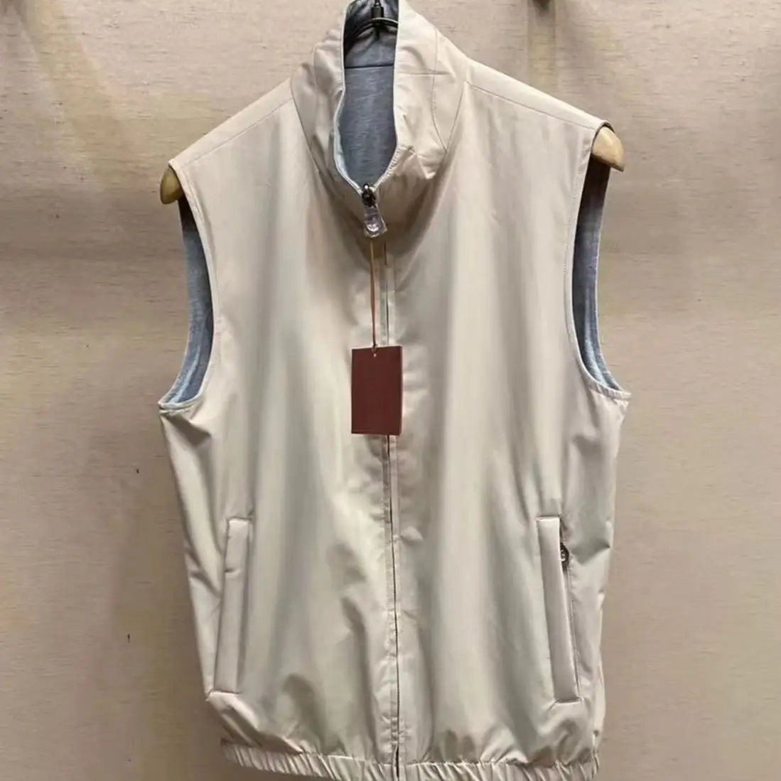 سترة LP كاجوال مقاومة للرياح مزدوجة الجوانب وياقة واقفة #2