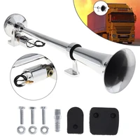 Trompeta individual superfuerte para coche, bocina operada por aire para camión, barco, tren, camión, motocicleta, 17 pulgadas, 12V/24V, 150dB