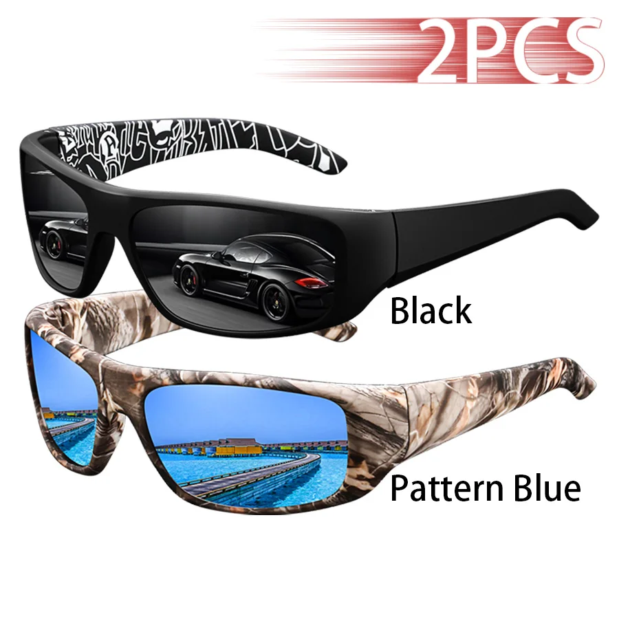 Modische Vintage-Sonnenbrille mit klassischem Muster für Autofahren, Angeln, Sport, Unisex-Laufbrille, Bergsteiger-Sportsonnenbrille – Detail 16