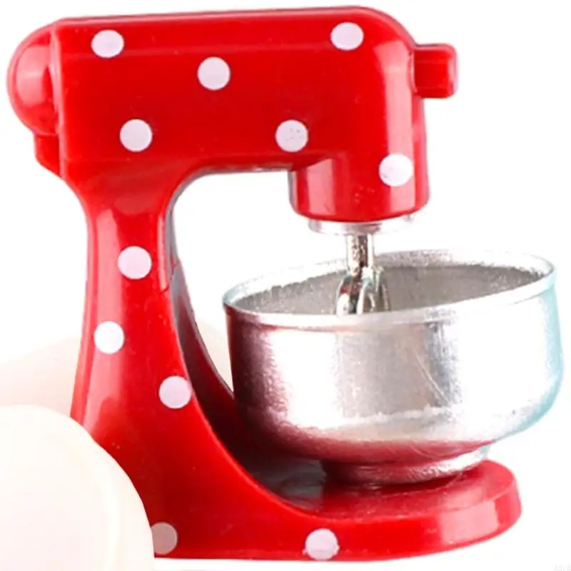 Realistic Wooden Mini Kitchen Set For Doll House Educational Play And Display Collection A2UB