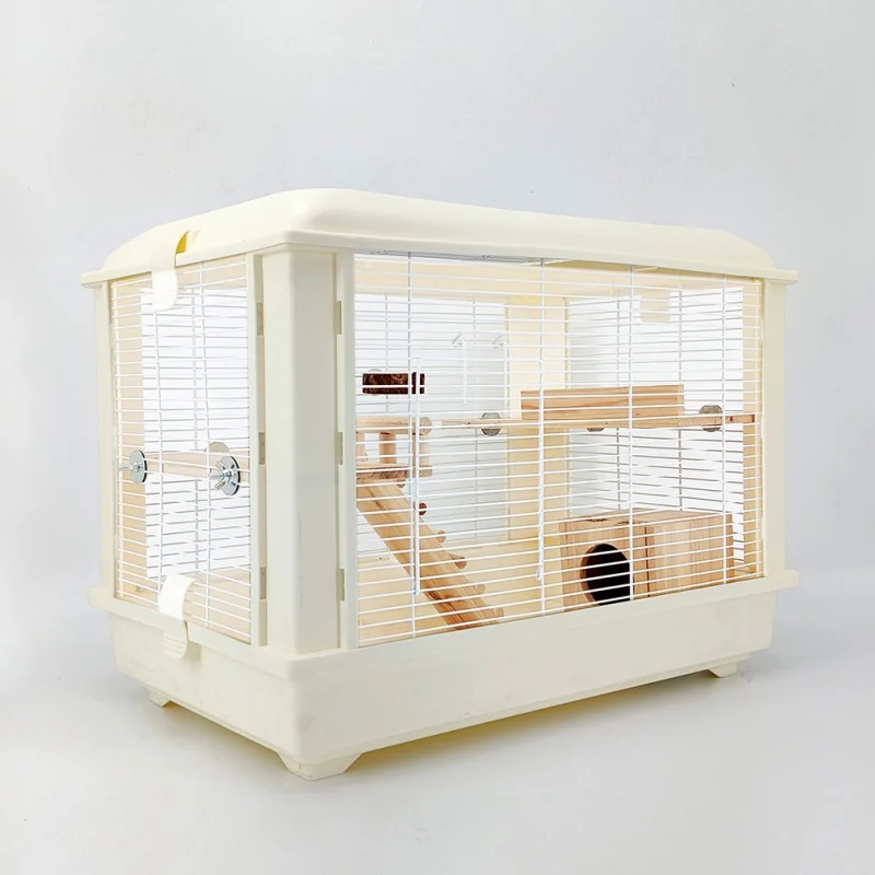 

Pet Supplies Nest Cage Hamster Cage 60cm Heightened Bear Oversized Acrylic Transparent Panoramic Viewing Hamster Pet Toy