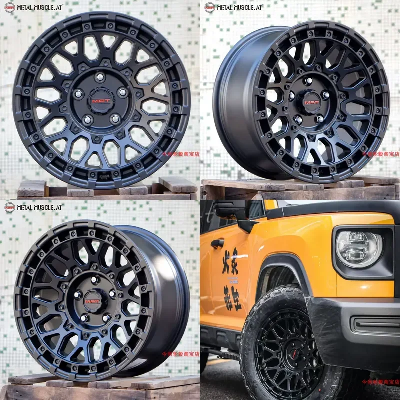 Venta Caliente 2026: Llanta Todoterreno Modificada de 18 Pulgadas para Haval Raptor, Big Dog, Jietu, Traveler, Mountain Sea Deep Blue G318ICARV23