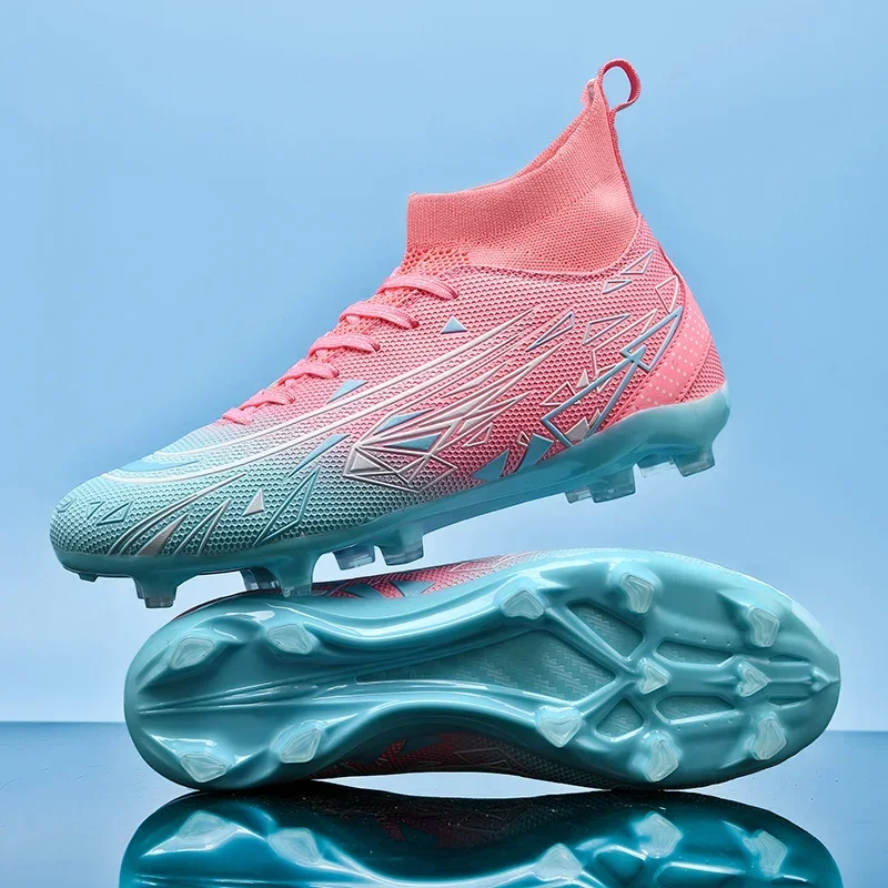 

35-45 Sock Soccer Shoes Football Shoes for Men Soccer Cleats Women Original Football Boots AF/GF Unisex Futsal Training Shoes