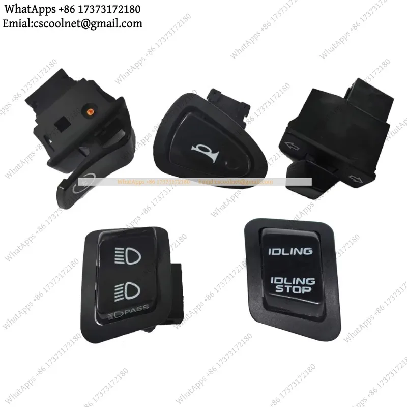 Handlebar Switches Headlight Idle Stop Starter Horn Turn Signal for Honda Air Blade 125 Vision SH125 SH150 Wave Replacement Part