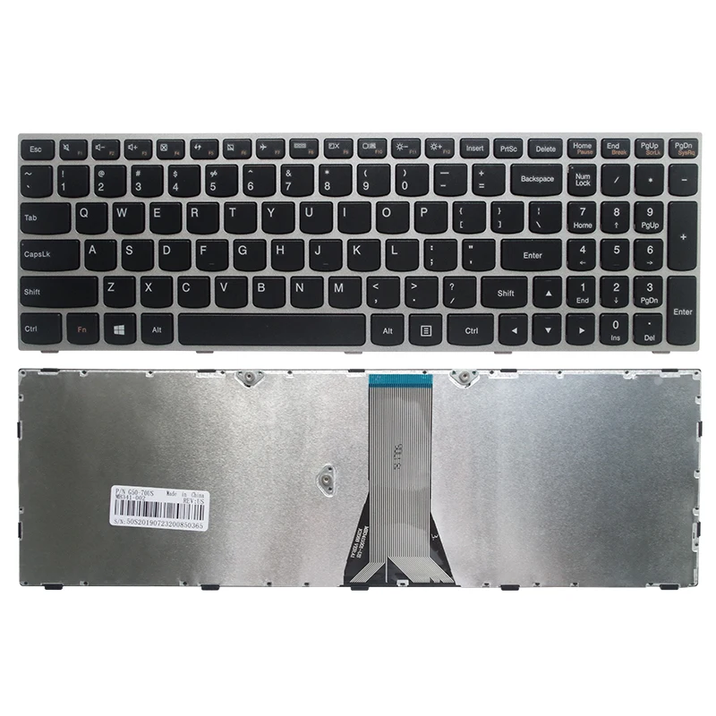 

Новая английская клавиатура US для Lenovo G50 Z50
