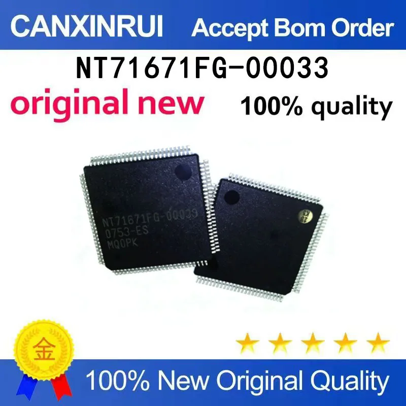 

（5-100 pieces）New stock NT71671FG-00033 QFP