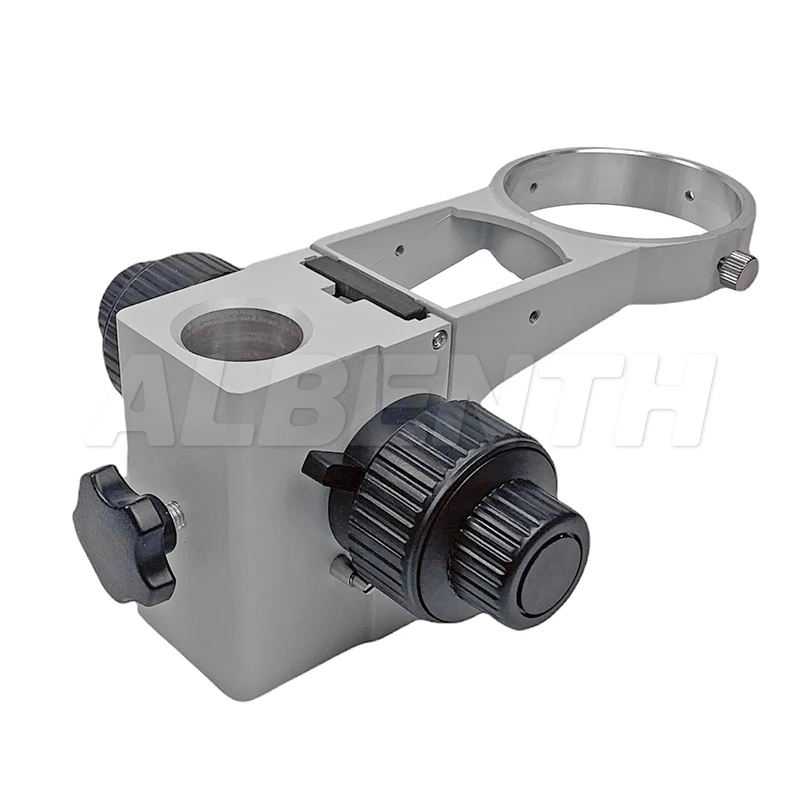 

76mm Microscope Focus Mounts Adjustment Coaxial Coarse and Fine Focusing Microscope Holder Accessories