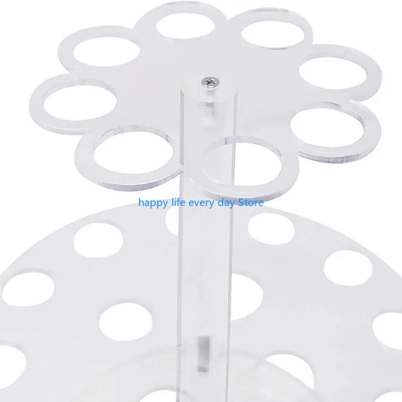 

T8UC Ice Cream Cone Holder Acrylic Cone Organization Show Bracket Accessories
