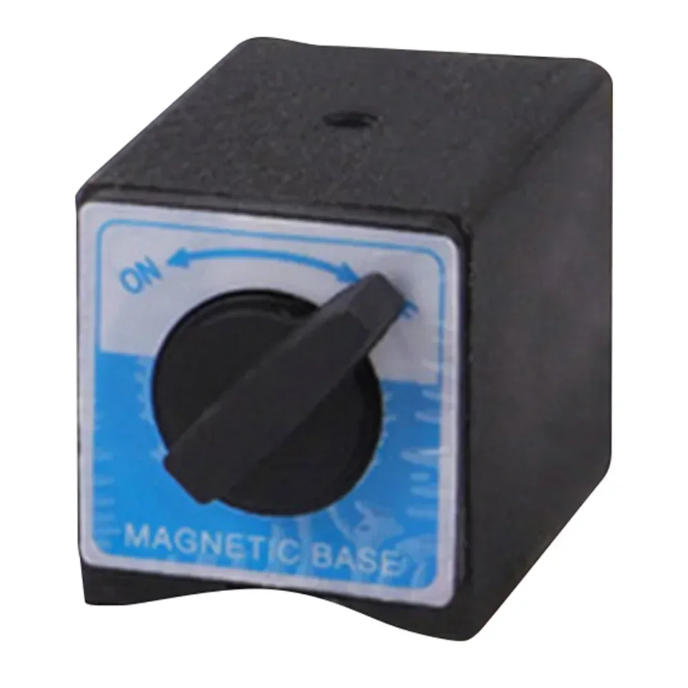 Strong Magnet Magnetic Base with M8 x 1 25 Threaded Holes Convenient OnOff Switch Compact Carbon Steel Construction