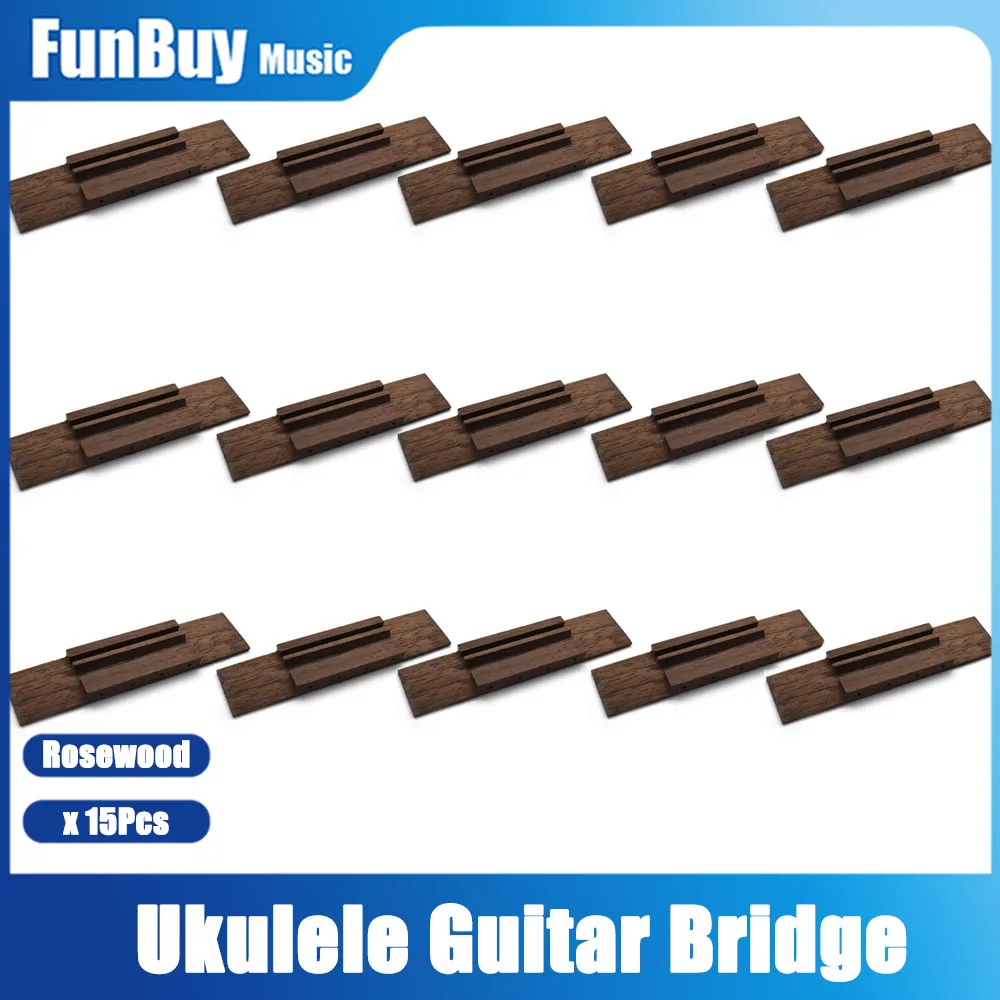 15 قطعة 4 سلسلة روزوود القيثارة جسر ل 26 ''القيثارة المملكة المتحدة الغيتار الصغير الملحقات الموسيقية