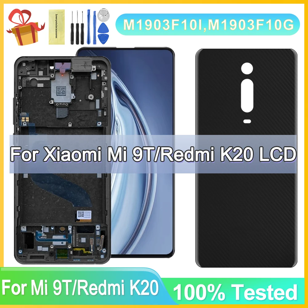 

100%Test Screen for Xiaomi Mi 9T Pro / Mi 9T Lcd Display Touch Screen Digitizer For Xiaomi Redmi K20 Pro / K20 Replacement