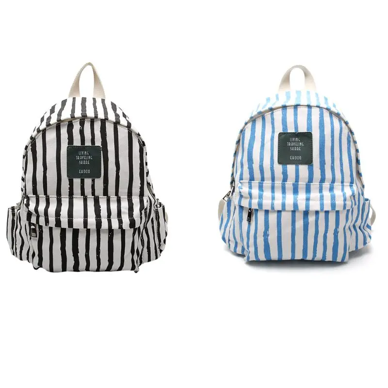 กระเป๋าเป้สะพายหลังผ้าใบ Rucksack แฟชั่น กระเป๋านักเรียน Casual College Daypack สำหรับวัยรุ่น