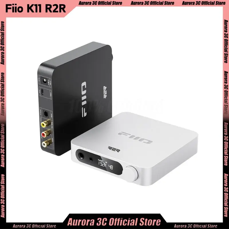 Fiio K11 R2r Desktop Dsd Decoding Headphone Hifi Portable Lossless Earphone Amplifier Power Amplifier Accessory Custom Gifts