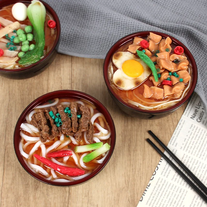 محاكاة وعاء كبير المعكرونة رامين الغذاء نموذج الإبداعية أصبع البنك فيلم وتلفزيون صورة اطلاق النار استبدال حقيقي الدعائم #1