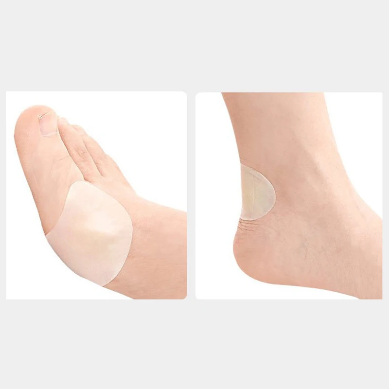 10 stücke weiche Gel Schuhe Aufkleber Hydro kolloid Patch Blister Protector Linderung Schmerz Blasen Fußpflege