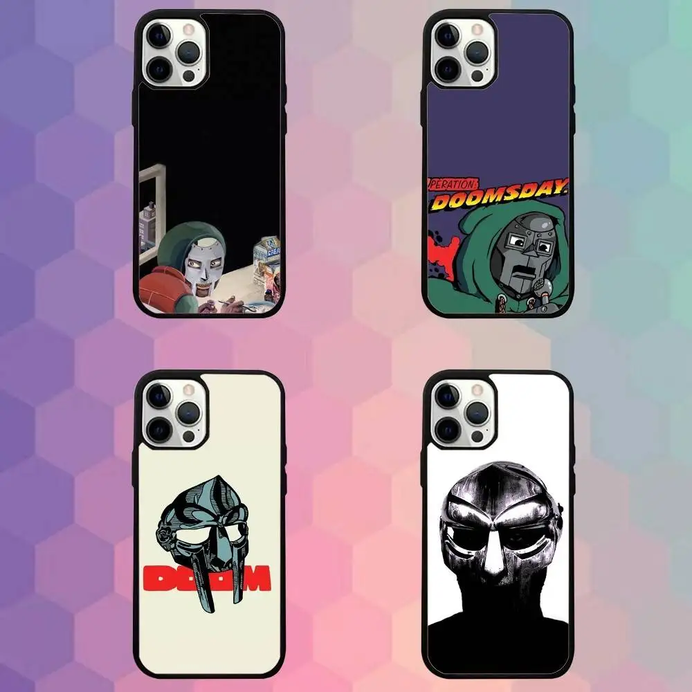 

M-M Mf-fs Rapper D-Doom-ms Phone Case For iPhone 16e,16,15,14,13,12,11,Plus,Pro,Max,Mini Magsafe Magnetic Wireless Charging