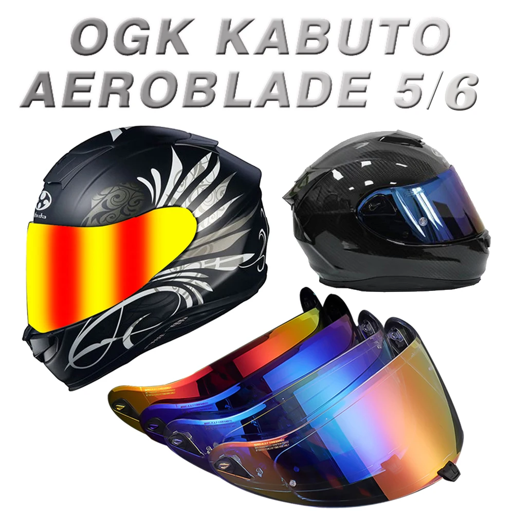 

Helmet Shield Lens Fit for OGK KABUTO AEROBLADE 5 6 Motorcycle Helmet Visor Windshield Moto Full Face Helmet Accessories