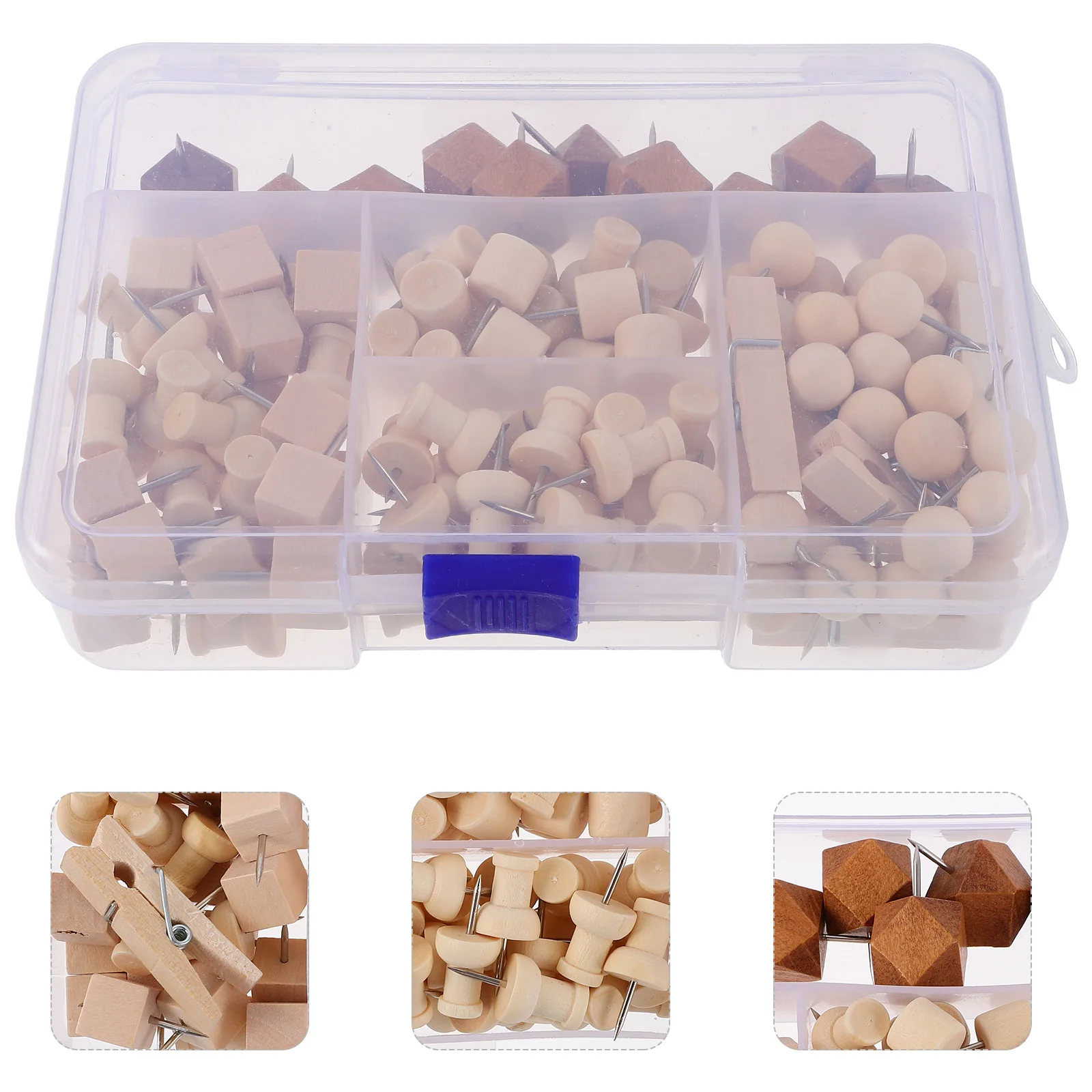 

Box Replaceable Thumb Tacks Decorative Push Pins for Bulletin Board Photo Wall Decoration Art Crafts Pushpins Thumb Tacks