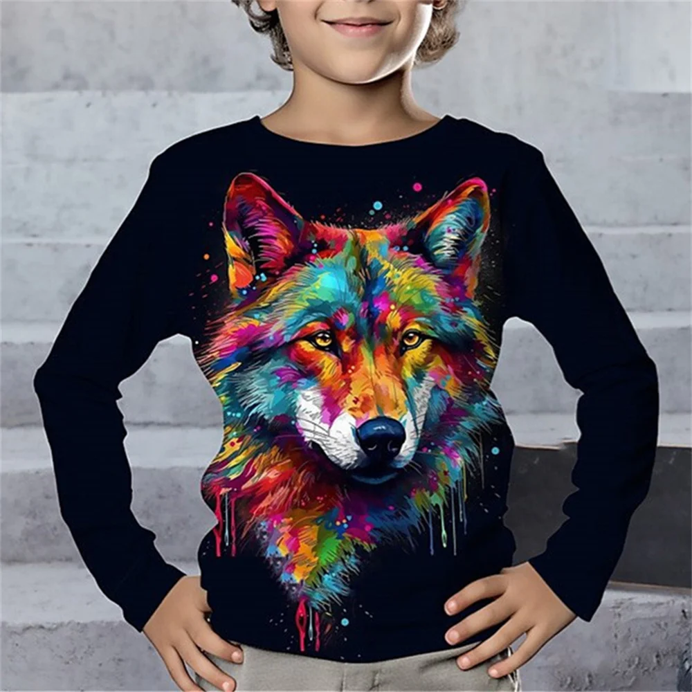 Camiseta gráfica de dinossauro infantil, roupa de menino, camisa da moda feminina, roupas de verão infantil, roupas de criança