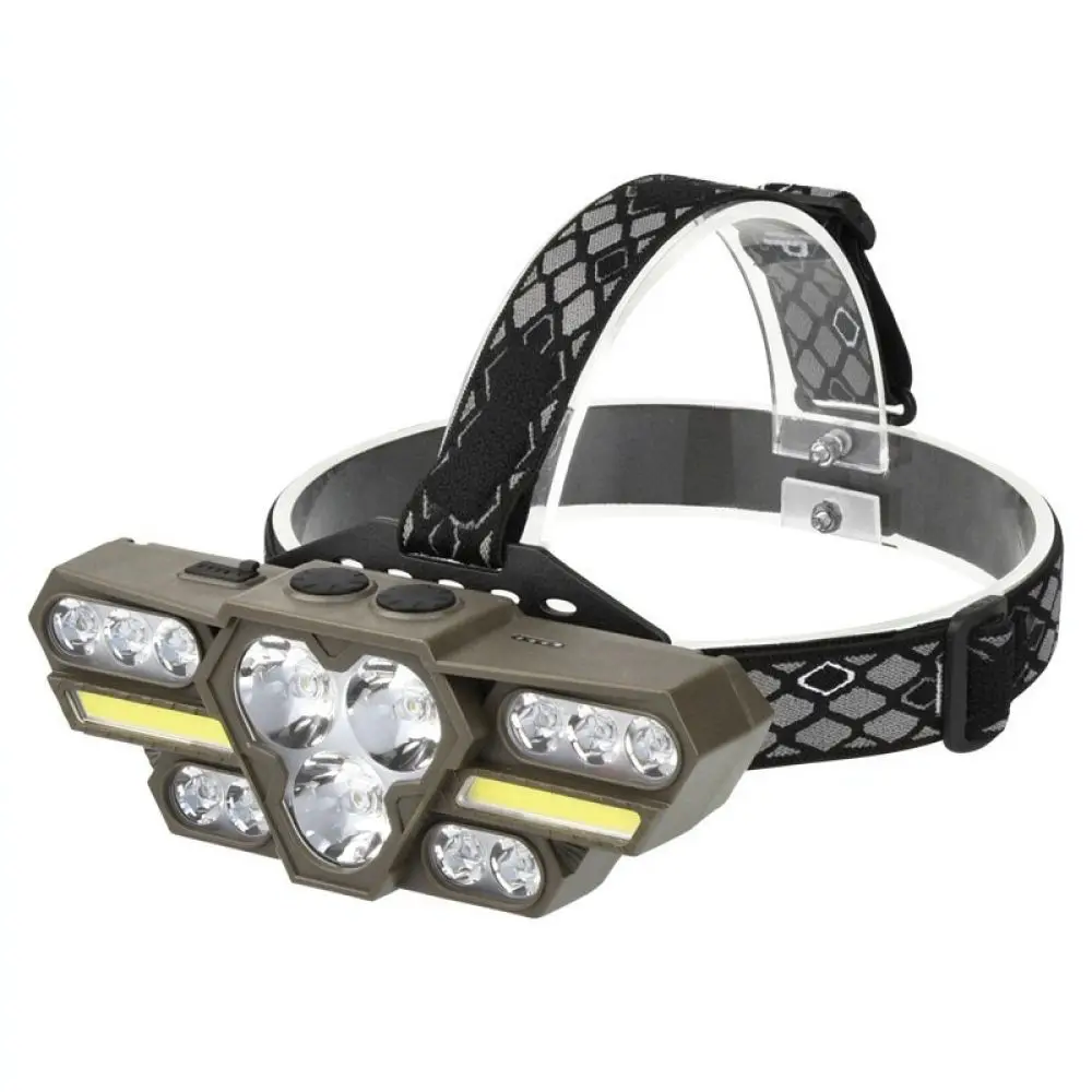 Professional LED Headlamp High Lumen Headlight Long Range Lighting For Outdoor Sports Camping Hiking Night Fishing Bike