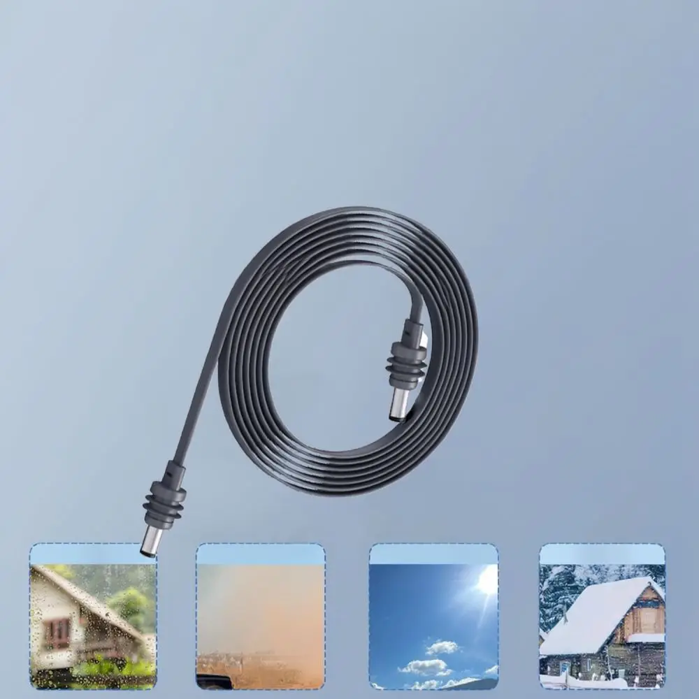 Flexible Flat DC To DC Power Cord For X Cable Charging Lead Flame Retardant Wire Universal Data Transmission Device Accessory