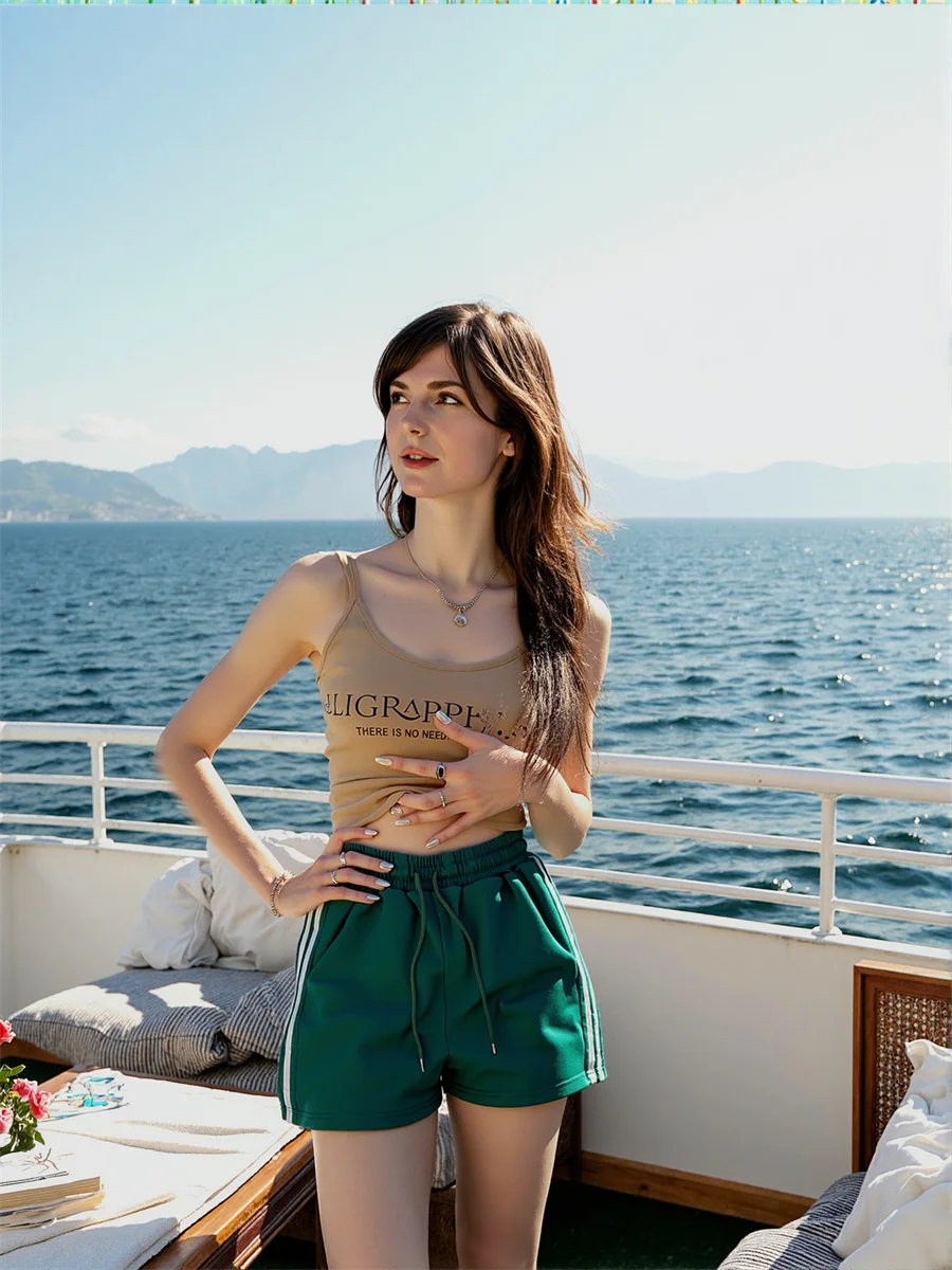 

Спортивные шорты в полоску по бокам, женские плиссированные офисные женские классические шорты на пуговицах с высокой талией, утягивающие женские винтажные шикарные лоскутные шорты