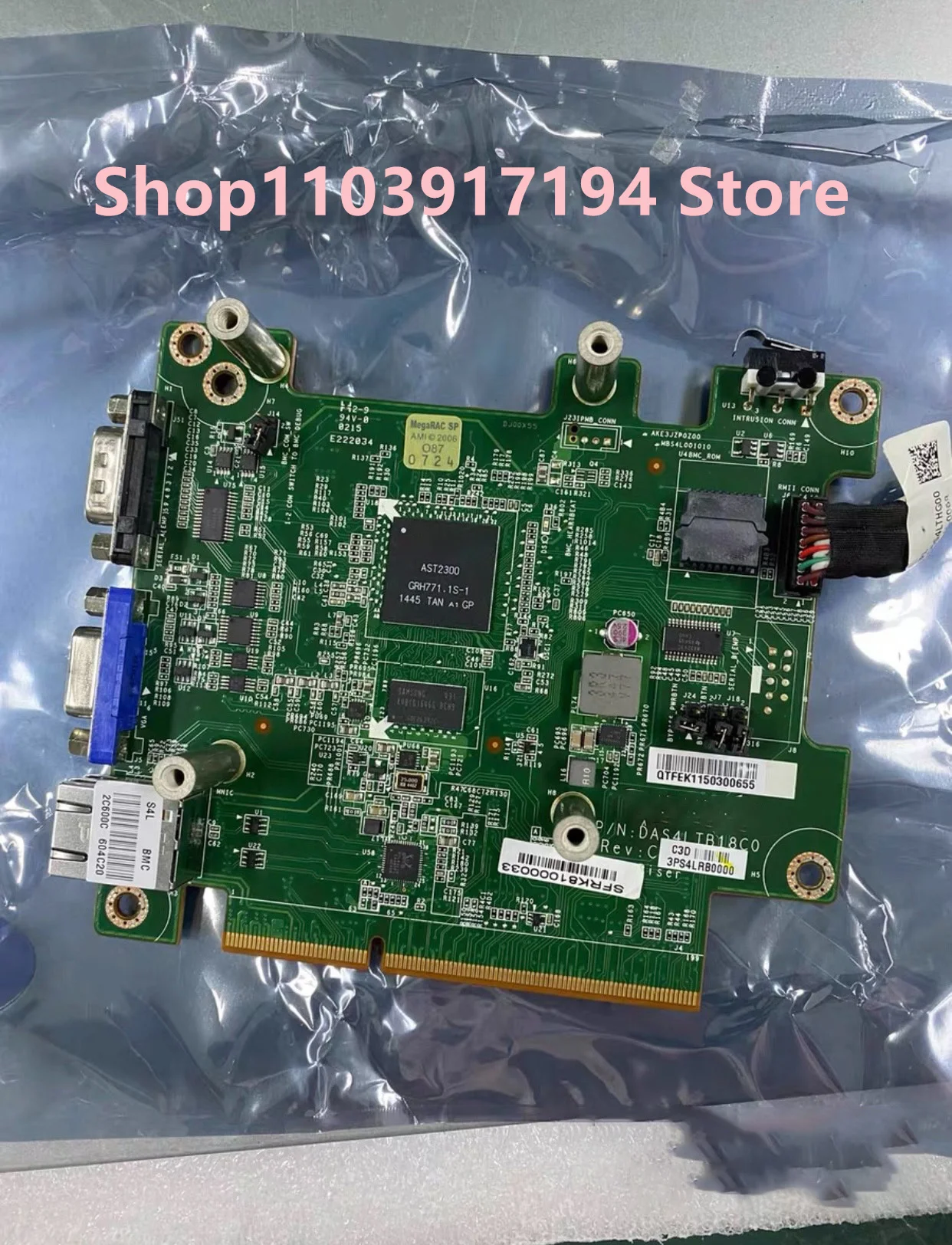 FOR Lenovo RQ940 server Display card BMC management card 3PS4LRB0000 DAS4LTB18C0