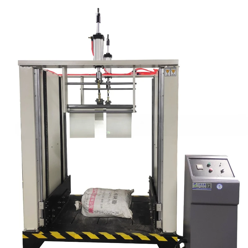 Drop testing machine White ash bag drop testing device