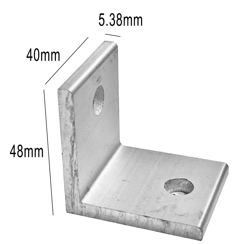 Abrazadera de soporte Solar PV de 2/4/8 piezas, abrazadera de conexión de paneles solares, montaje de inclinación de techo plano, accesorios de montaje fotovoltaicos