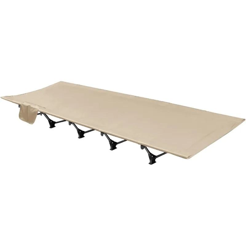 

Portable Folding Outdoor Camping Cot Bed, Wide and Comfortable, Waterproof and Breathable, Can Carry 150 kg, with Storage Bag