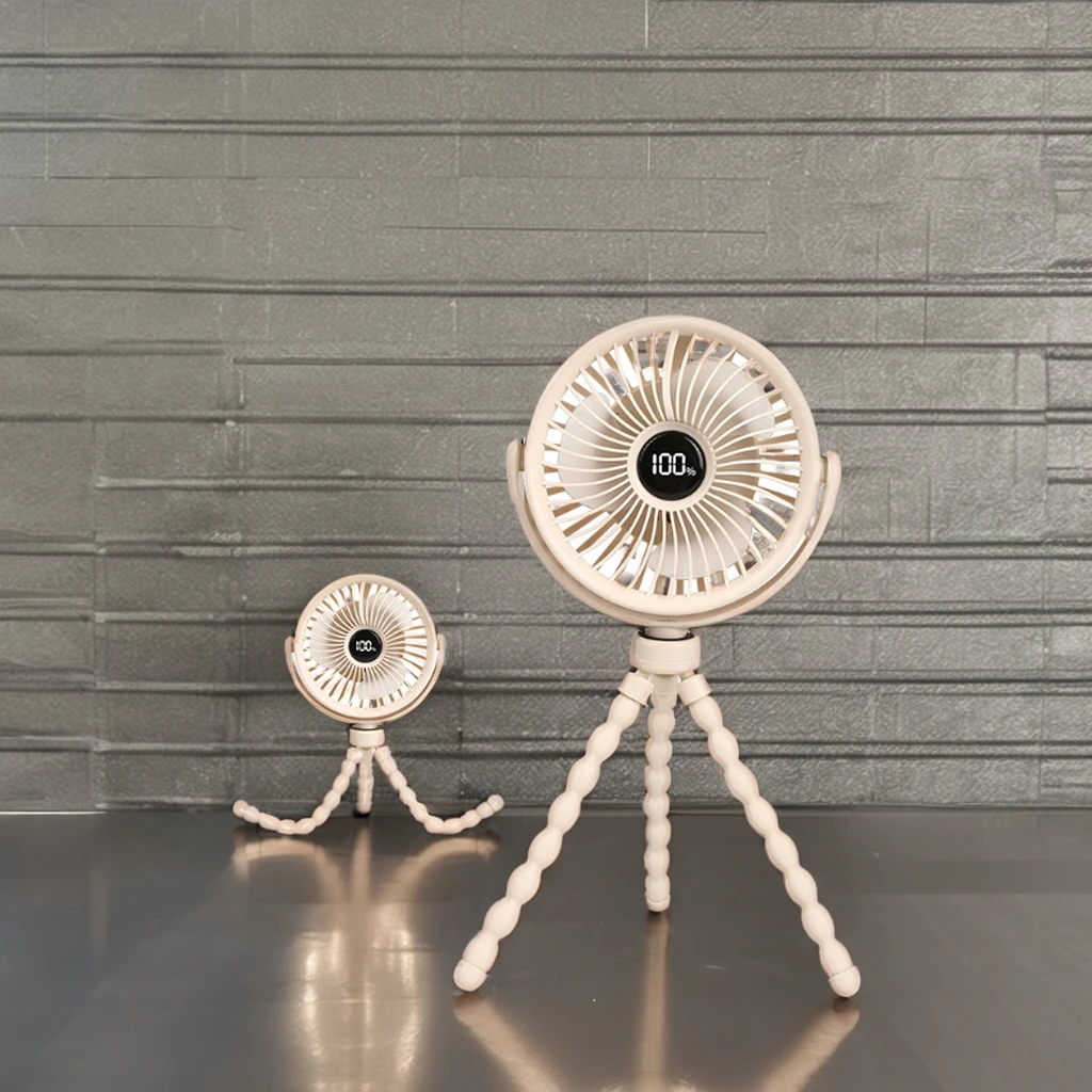 عالية الجودة المحمولة عربة أطفال صغيرة مروحة قابل للتعديل سرعة سيارة كهربائية السفر في الهواء الطلق استخدام مروحة الأخطبوط USB الصغيرة