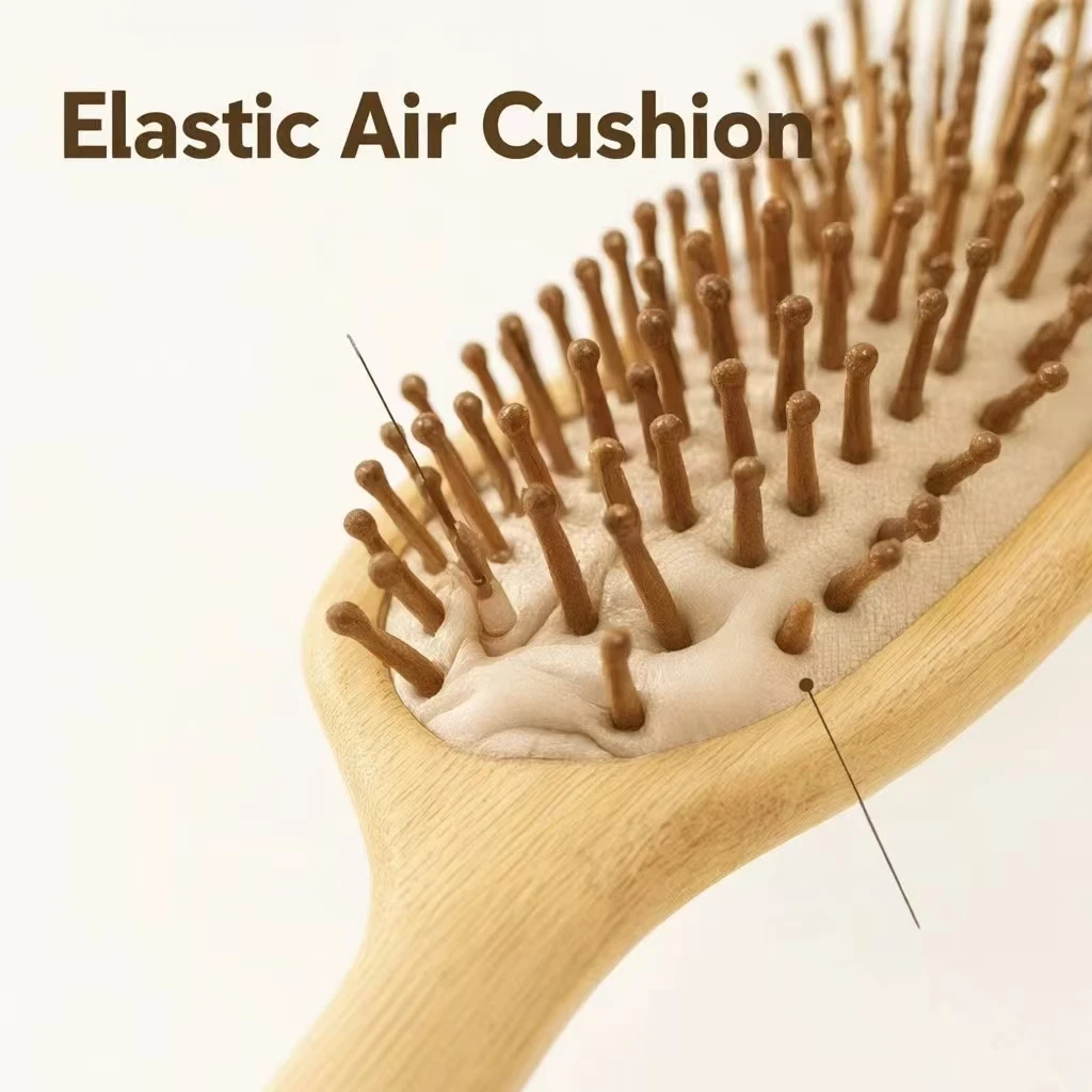 Mini airbag comb – a high-quality, portable, compact comb that does not damage the hair and provides massage effects