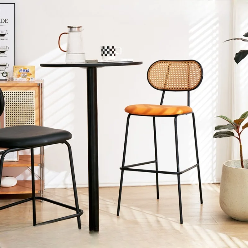 

Design Nordic Bar Chairs Accent High Stool Waiting Modern Bar Chairs Ergonomic Minimalist Cadeira Sillas Home Furniture