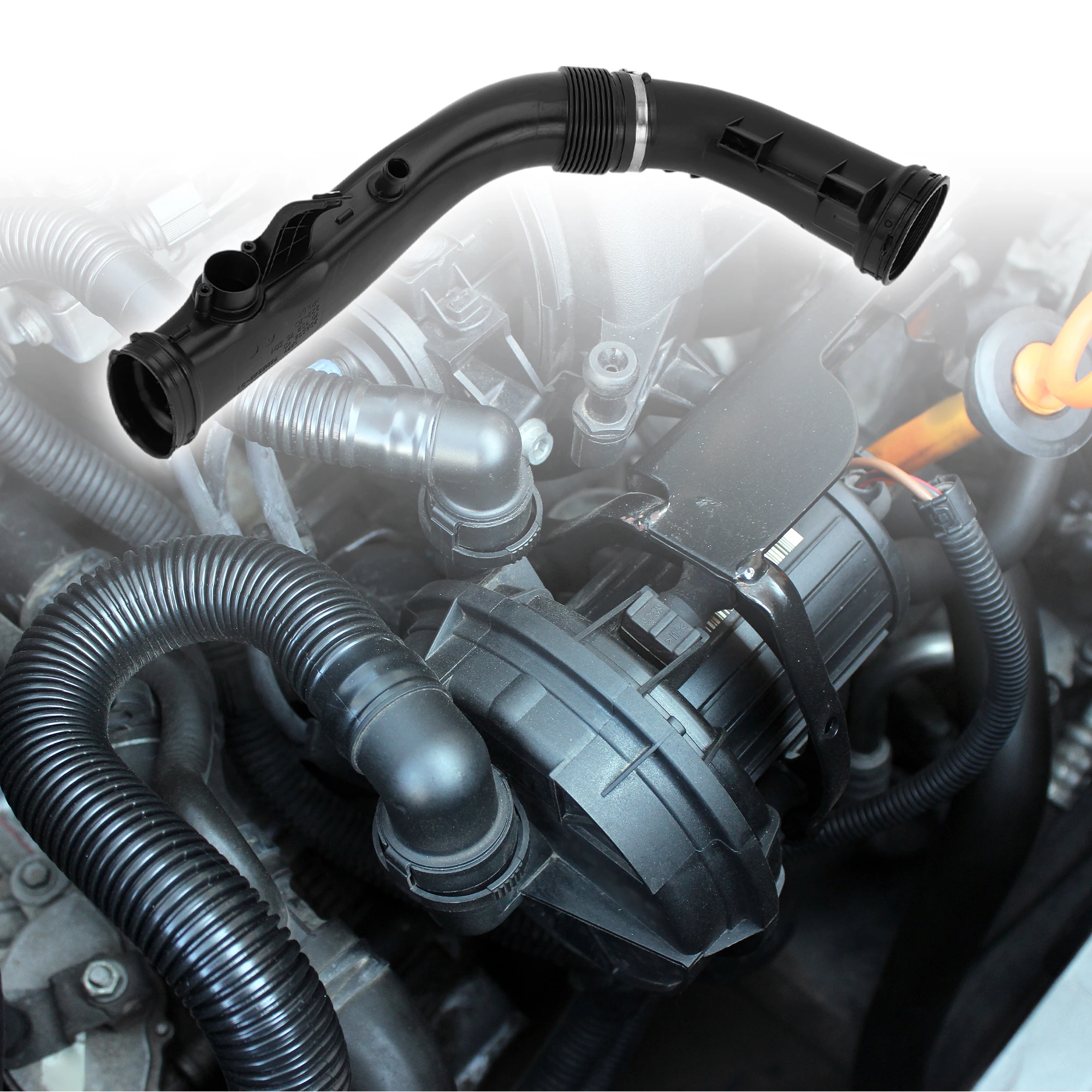 

UXCELL No.13717605585 Car Air Intake Duct Hose for BMW 640i 740Li X6 X5 X4 Cleaner Intake Hose 1 Pc